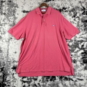 Southern Tide Skipjack Polo Mens Size XXL Pink Short Sleeve Cotton Stretch